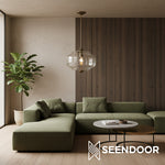 Load image into Gallery viewer, Eloise Vintage Glass Chandelier - Milk Glass Home Accent