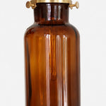 Cargar imagen en el visor de la Galería, Amber brown glass pendant lamp room scene