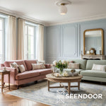 Afbeelding laden in galerijweergave, Selvion Moderne Globe Hanglamp - Vochtbestendige Badkamerverlichting - Luxe Glazen Kap