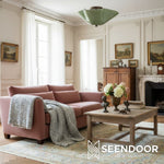 Load image into Gallery viewer, Bellina Minimalist Flush Mount Ceiling Light for Hallway & Living Room