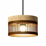 Cargar imagen en el visor de la Galería, Vintage Travertine Metal Pendant Lamp for Dining Room