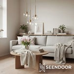 Load image into Gallery viewer, Selvion Asymmetric Glass Ball Chandelier for Dining Room & Living Room