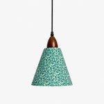 Bild in die Galerieansicht laden, Liberty-Style Floral Fabric Pendant Light