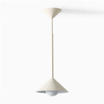 Load image into Gallery viewer, Brivana Adjustable Pendant – Cone Shade Light for Kitchen or Dining