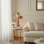 Afbeelding laden in galerijweergave, TF Harken Decoratieve Juweeltafellamp - Prachtig Glazen Ontwerp Perfect voor Slaapkamer of Woonkamer