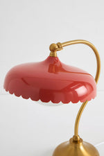 Load image into Gallery viewer, Rayla Scalloped Metal Shade Retro Task Lamp for Desk & Bedroom