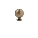 Load image into Gallery viewer, Orvin Solid Brass Cabinet Pull – Antique Brass Kitchen Handle