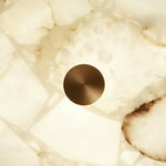 Load image into Gallery viewer, AlbaSphere Modern Round Ultra Thin Ceiling Lamp - Alabaster Contemporary Home Lighting