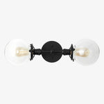 Load image into Gallery viewer, Lumio Globe Sleek Glass Globe Wall Lamp for Bathroom & Bedroom