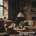 Load image into Gallery viewer, Nordlys Handcrafted Drum Linen Small Lampshade Pendant for Living room