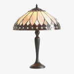 Afbeelding laden in galerijweergave, TF Brooklyn Tiffany-lamp Vitrail Mozaïek Tafellamp - Klassieke Art Deco-stijl voor de woonkamer