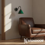 Afbeelding laden in galerijweergave, Penia Moderne Klassieke Industriële Afgeschuinde Wandlamp