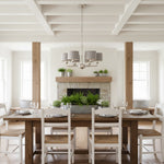 Afbeelding laden in galerijweergave, Tela antieke kroonluchter met meerdere armen - elegante designkroonluchter voor interieur van woningen