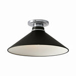 Load image into Gallery viewer, Aurenza Contemporary Flush Mount – Elegant Metal Light for Living Room