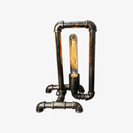 Cargar imagen en el visor de la Galería, Jason retro industrial pipe table lamp