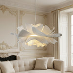 Afbeelding laden in galerijweergave, Blossenari Noordse Bloem Design Hanglamp – Sculpturale Bloemvormige Plafondlamp voor Woonkamer N34