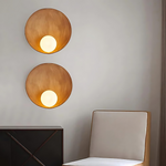Cargar imagen en el visor de la Galería, Lámpara de Pared Japandi Moderna de Resina y Metal Serenity