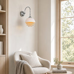 Załaduj obraz do przeglądarki galerii, Afterglow Sunset Bauhaus Glass Acrylic Wall Lamp - Artistic Decor Light for Bedroom