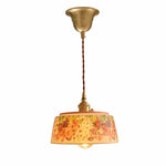 Cargar imagen en el visor de la Galería, Single floral ceramic pendant light