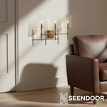 Load image into Gallery viewer, Derlina Minimalist Modern Wall Sconce for Hallway, Vanity & Bathroom