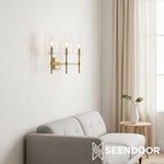Load image into Gallery viewer, Derlina Minimalist Modern Wall Sconce for Hallway, Vanity & Bathroom