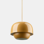 Load image into Gallery viewer, Clinco Dual-Layer Nested Metal Shades Colorful Pendant Light for Dining & Entryway