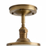 Afbeelding laden in galerijweergave, Talos Mid-Century Modern Ronde Glazen Opbouwlamp