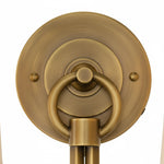 Bild in der Galerieansicht laden, Hollis Moderner Eleganter Leinen-Schirm Doppel-Wandlampe