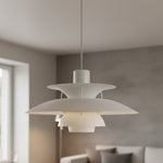 Carica l'immagine nella visualizzazione Galleria, Lampada a sospensione Danish Design – Design nordico scandinavo multicolore per sala da pranzo e soggiorno N38