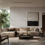 Load image into Gallery viewer, Evanos Disc Design Pendant Light – Sculptural Iron Disc Style for Modern Dining Room