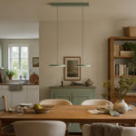 Load image into Gallery viewer, Evanos Disc Design Pendant Light – Sculptural Iron Disc Style for Modern Dining Room