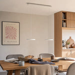 Load image into Gallery viewer, Evanos Disc Design Pendant Light – Sculptural Iron Disc Style for Modern Dining Room