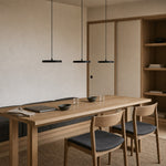Load image into Gallery viewer, Evanos Disc Design Pendant Light – Sculptural Iron Disc Style for Modern Dining Room