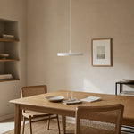 Load image into Gallery viewer, Evanos Disc Design Pendant Light – Sculptural Iron Disc Style for Modern Dining Room