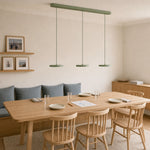 Load image into Gallery viewer, Evanos Disc Design Pendant Light – Sculptural Iron Disc Style for Modern Dining Room