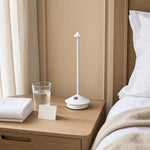 Charger l'image dans la visionneuse de la galerie, Lampe de table sans fil rechargeable Glimma Design moderne Éclairage LED tactile pour décoration intérieure N39