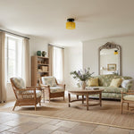 Afbeelding laden in galerijweergave, Moriglaze Sculpturale Glazen Kap Cilinder Plafondlamp - Moderne Opbouwlamp voor Entree of Woonkamer