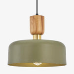 Afbeelding laden in galerijweergave, Orbulis Natuurlijke Houtnerf Cirkelvormige Hanglamp – Moderne Minimalistische Lamp voor Eilanden en Entrees