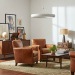 Load image into Gallery viewer, Plara Plaster-Texture Halo Chandelier – Modern Ring Ceiling Lamp for Living & Dining