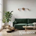 Load image into Gallery viewer, Mobilux Spherical Design Modern Natural Sconce for Bedroom & Study