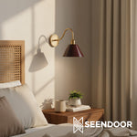 Afbeelding laden in galerijweergave, Penia Moderne Klassieke Industriële Afgeschuinde Wandlamp