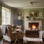 Load image into Gallery viewer, Hanton Minimalist Flush Mount Ceiling Light for Living Room & Hallway