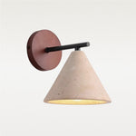 Afbeelding laden in galerijweergave, Travertijn Wandlamp - Natuurlijke Steen Wandlamp met Afgeronde Kap