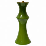 Cargar imagen en el visor de la Galería, Close-up of glossy green ceramic base