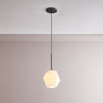 Afbeelding laden in galerijweergave, Talvior Facet Gevormde Hanglamp – Verstelbare Glazen Lamparmatuur