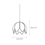 Bild in die Galerieansicht laden, Retro Lotus Pendelleuchte