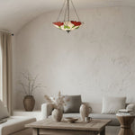 Afbeelding laden in galerijweergave, TF Botanica Bloemen Glas Plafond- en Hangverlichting - Kunstglas Stijl Armatuur voor Kamers