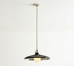 Load image into Gallery viewer, Forvara Metal Industrial Bowl Pendant with Straight Rod for Dining