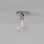 Afbeelding laden in galerijweergave, Lumivelle sculpturale opbouwlamp – moderne glazen plafondlamp