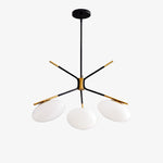 Load image into Gallery viewer, Brimush Flattened-Globe Pendant Lamp – Minimalist Architectural Form